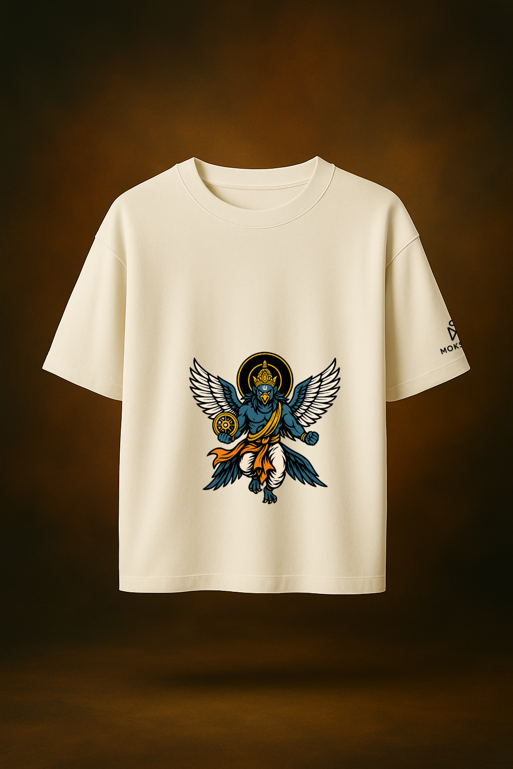 Garuda Flight Oversized Tee β Mokshra