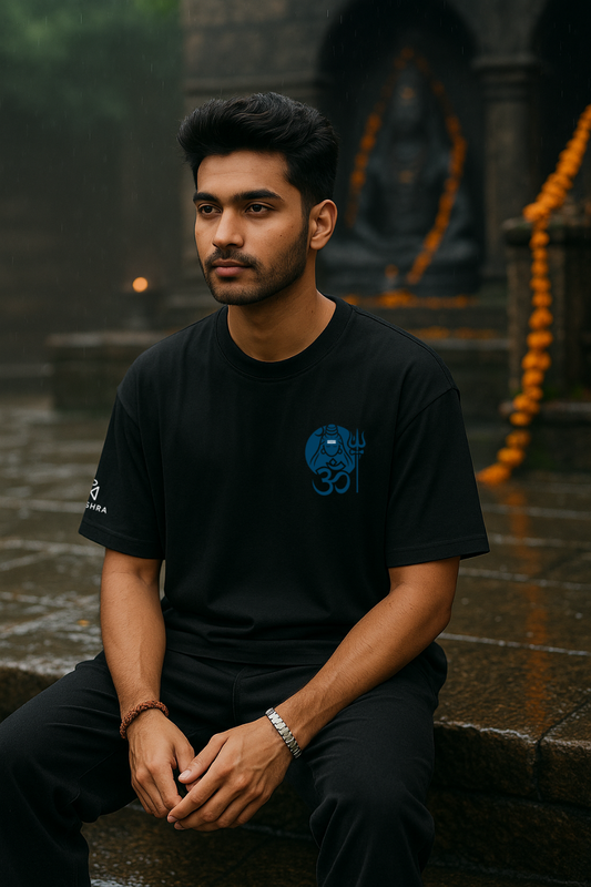 Trishul ॐ T-Shirt – Sacred Symbol Streetwear