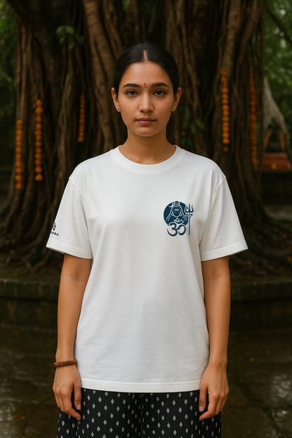 Trishul ॐ T-Shirt – Sacred Symbol Streetwear