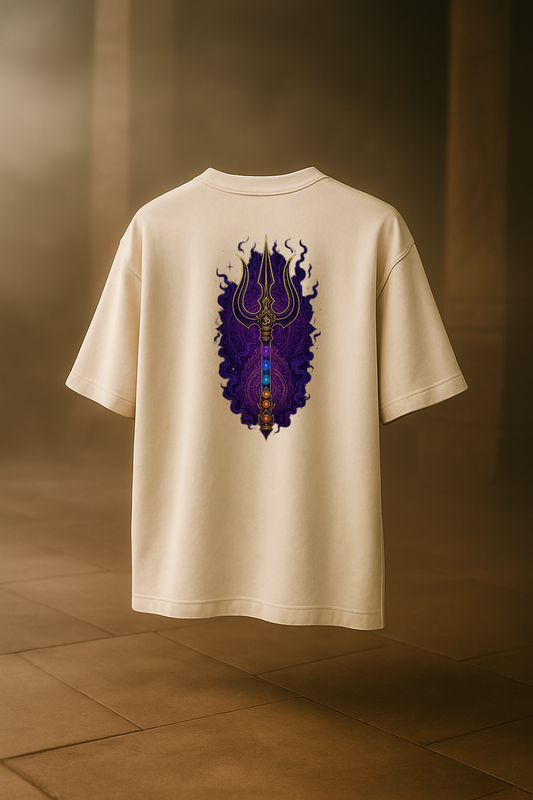 Trishul Awakening Tee – Chakra Flame Edition