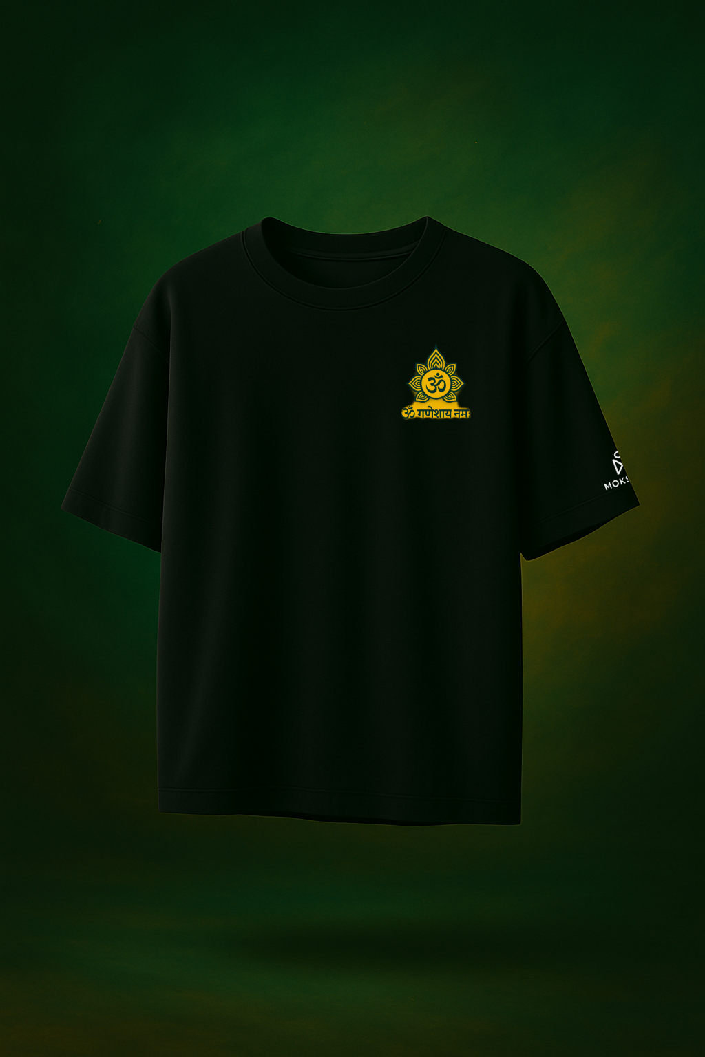 Ganpati Icon Tee — Divine Grace Edition