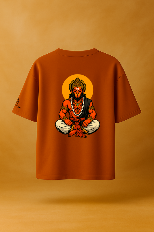 Hanuman | Divine Icons Oversized Tee – Mokshra