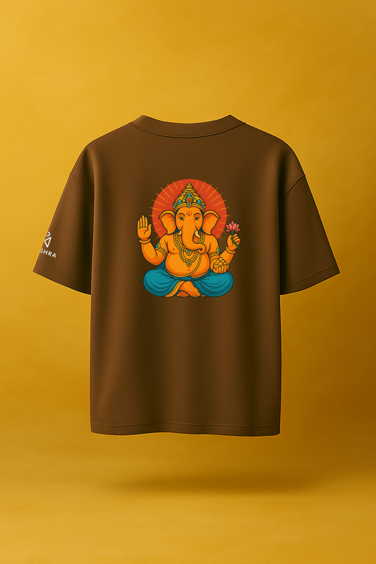 Ganpati Icon Tee — Divine Grace Edition