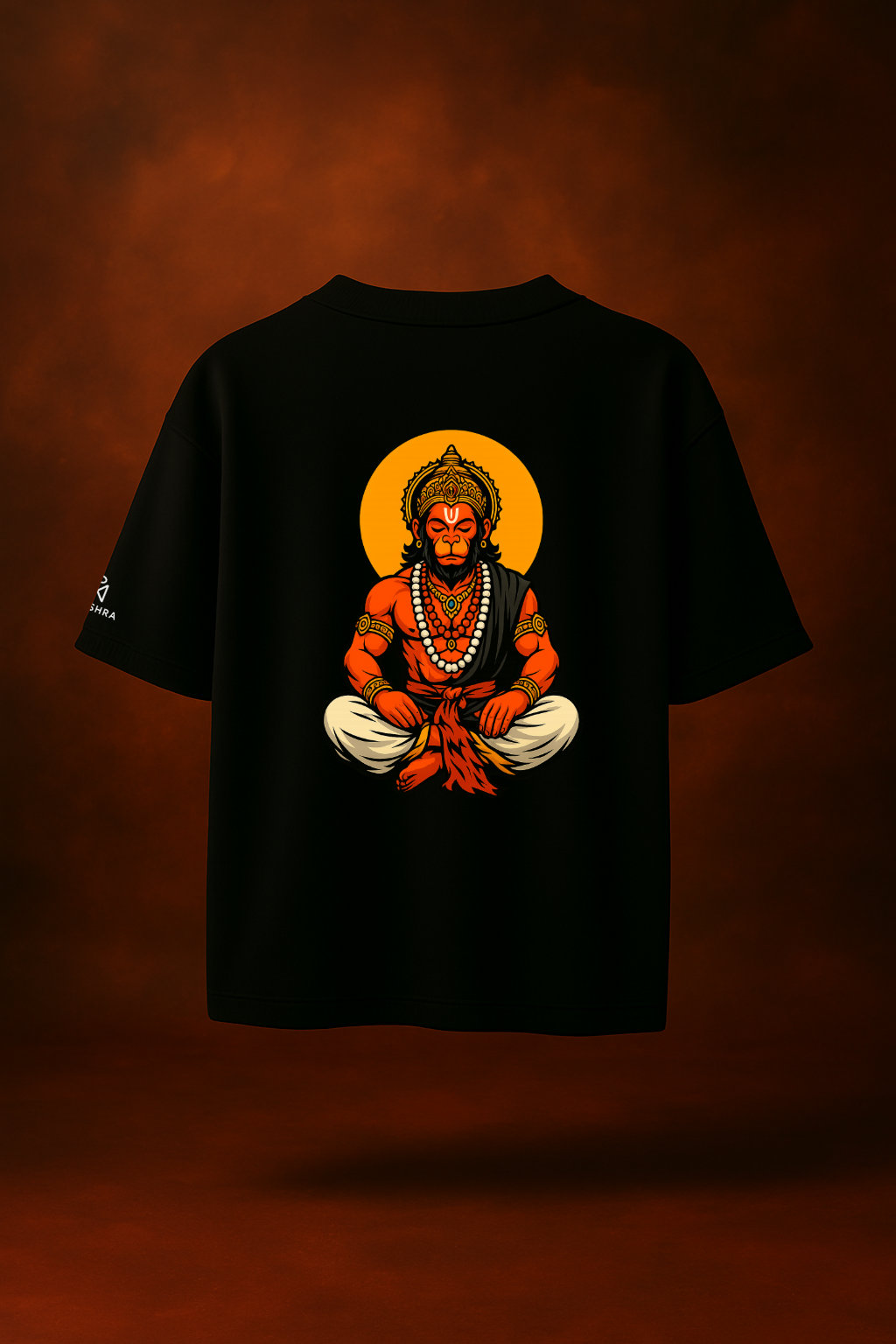 Hanuman | Divine Icons Oversized Tee – Mokshra