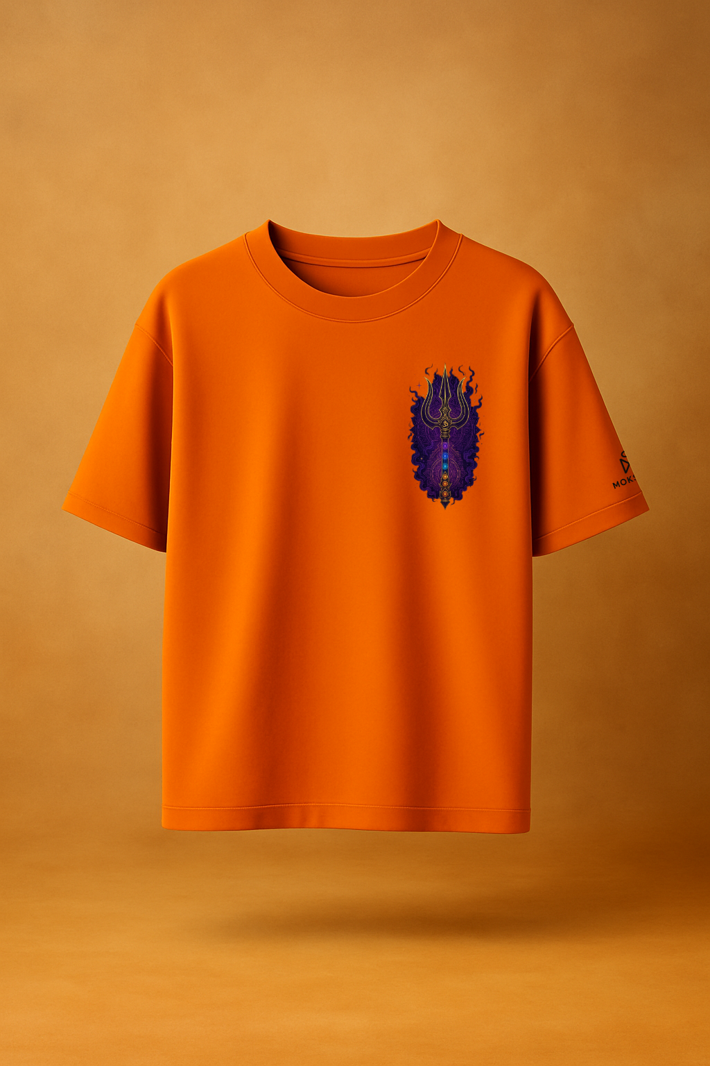 Trishul Awakening Tee – Chakra Flame Edition
