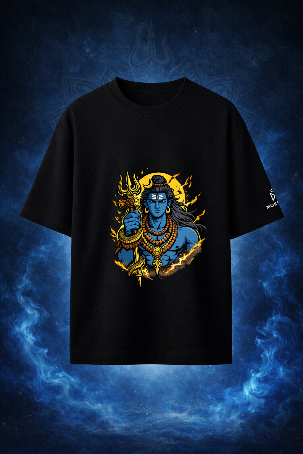 Shiva Rudra Aura Tee – Divine Icons Collection