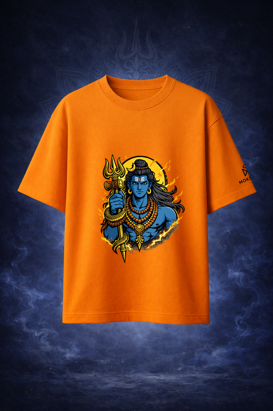 Shiva Rudra Aura Tee – Divine Icons Collection