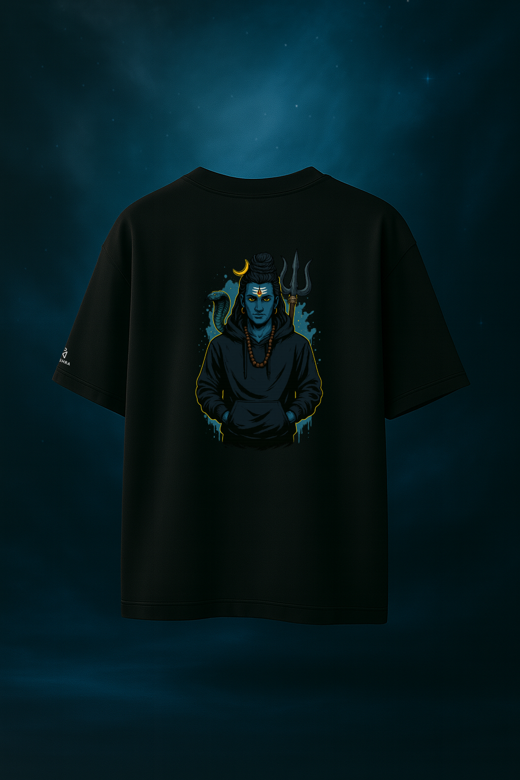 Mahadev Mode Tee – Divine Streetwear Edition