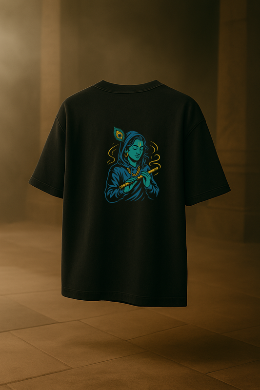 Divine Melody Tee – Krishna Edition