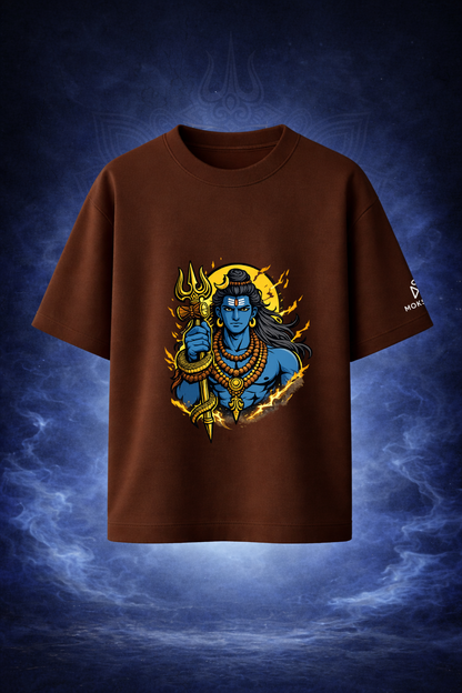 Shiva Rudra Aura Tee – Divine Icons Collection