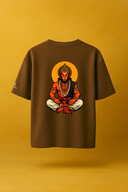 Hanuman | Divine Icons Oversized Tee – Mokshra