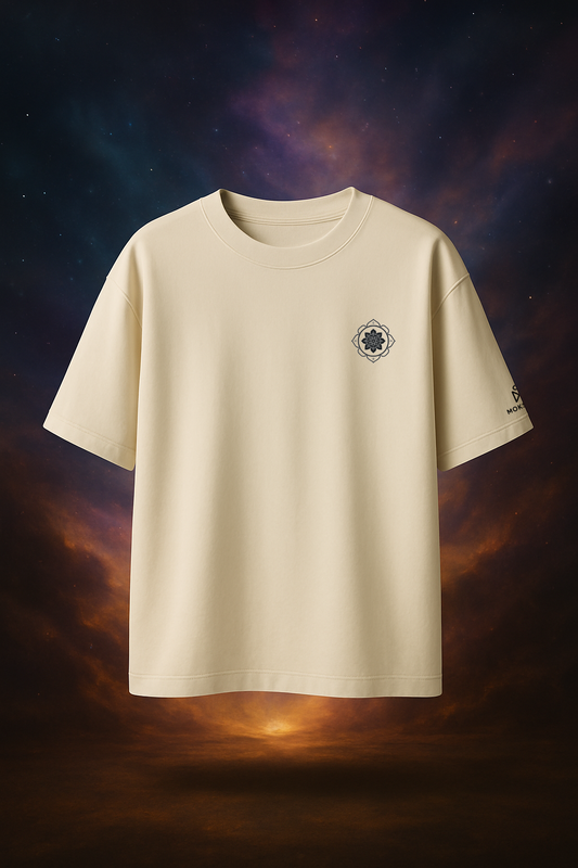 Chakra Balance Oversized Tee – Cosmic Alignment Edition