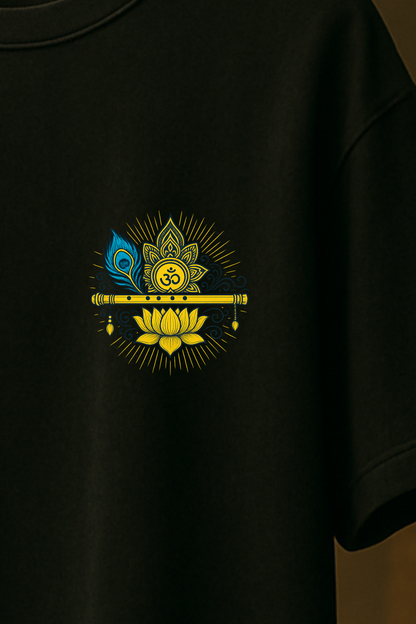 Divine Melody Tee – Krishna Edition