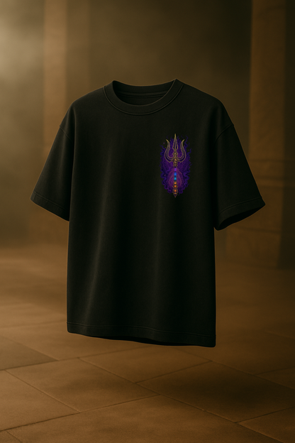 Trishul Awakening Tee – Chakra Flame Edition