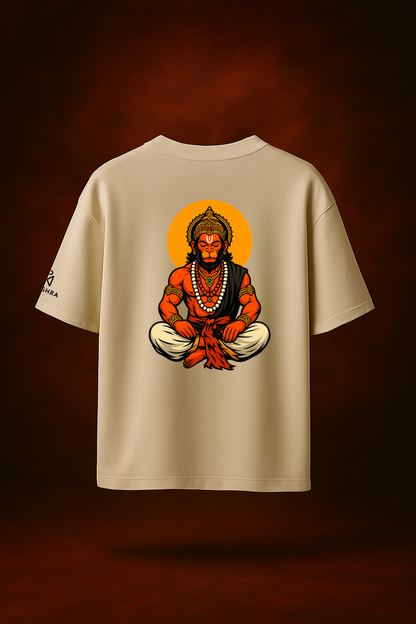 Hanuman | Divine Icons Oversized Tee – Mokshra